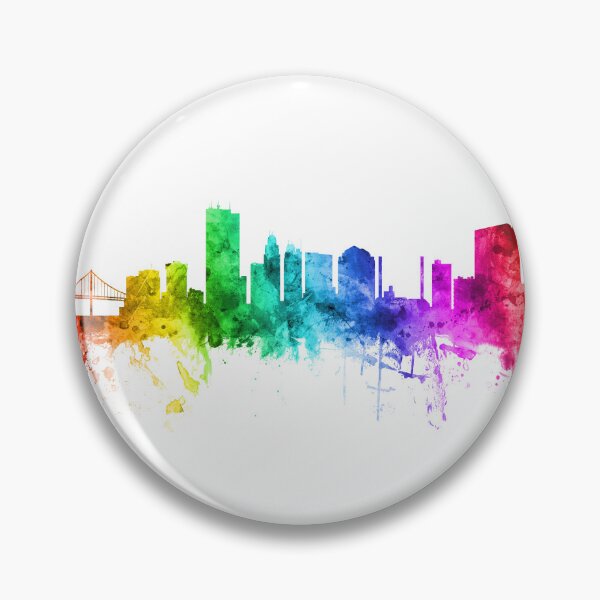Item preview, Toledo Ohio Skyline designed and sold by ArtPrints.