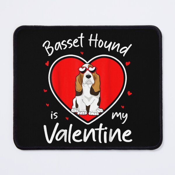Item preview, Basset Hound Is My Valentine Dog Lovers Cute Valentine's Day designed and sold by vergielx.