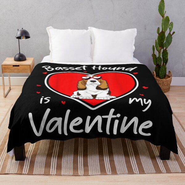 Item preview, Basset Hound Is My Valentine Dog Lovers Cute Valentine's Day designed and sold by vergielx.
