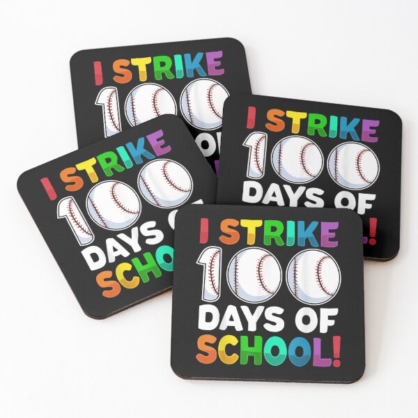 Item preview, I Strike 100 Days Of School Baseball Lover For Boys Kids  designed and sold by vergielx.