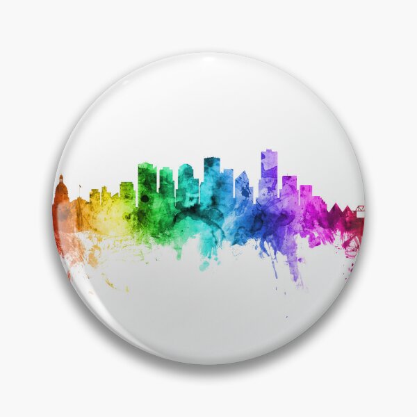 Item preview, Edmonton Canada Skyline designed and sold by ArtPrints.