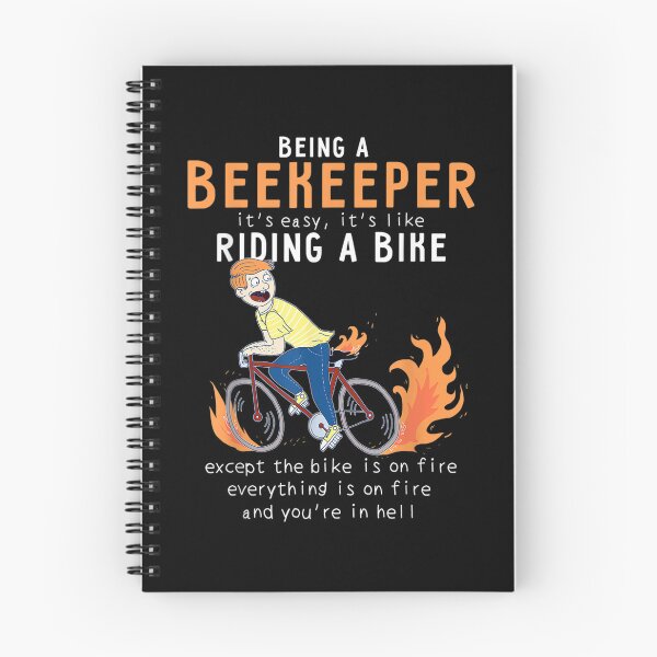 Item preview, Beekeeper Like Riding Bike Cyclist Funny  designed and sold by vergielx.