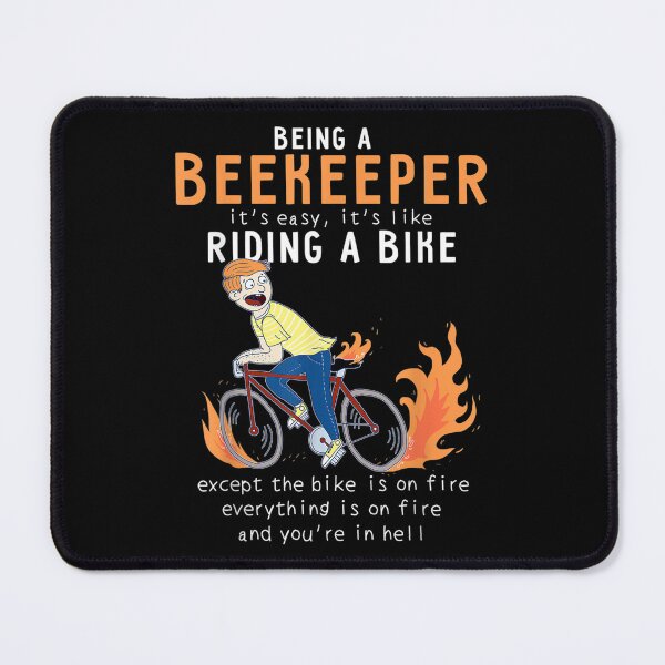 Item preview, Beekeeper Like Riding Bike Cyclist Funny designed and sold by vergielx.
