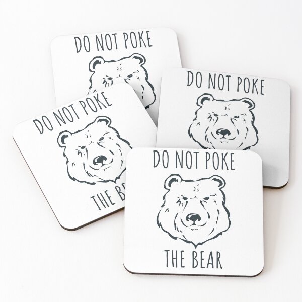 Item preview, Don't poke the bear funny - Animals designed and sold by Creative Life.