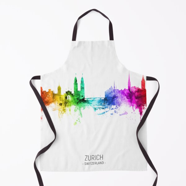 Item preview, Zurich Switzerland Skyline designed and sold by ArtPrints.
