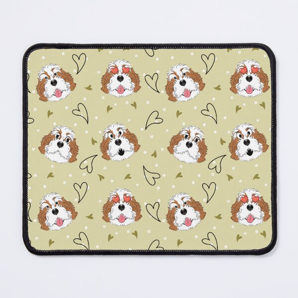 Item preview, Funny Red Sable Bernedoodle Emoji designed and sold by Lulupainting.