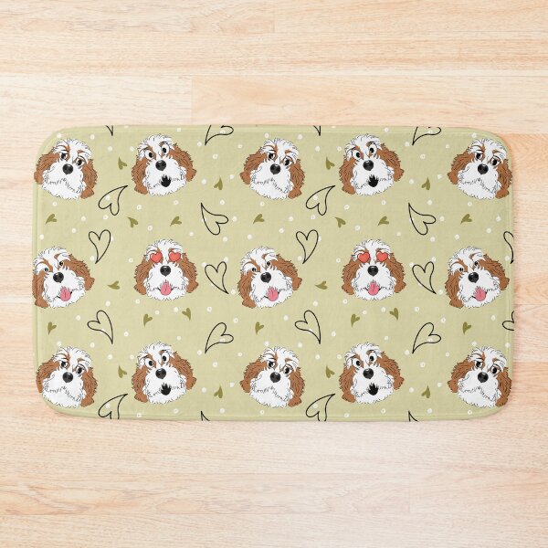 Item preview, Funny Red Sable Bernedoodle Emoji designed and sold by Lulupainting.