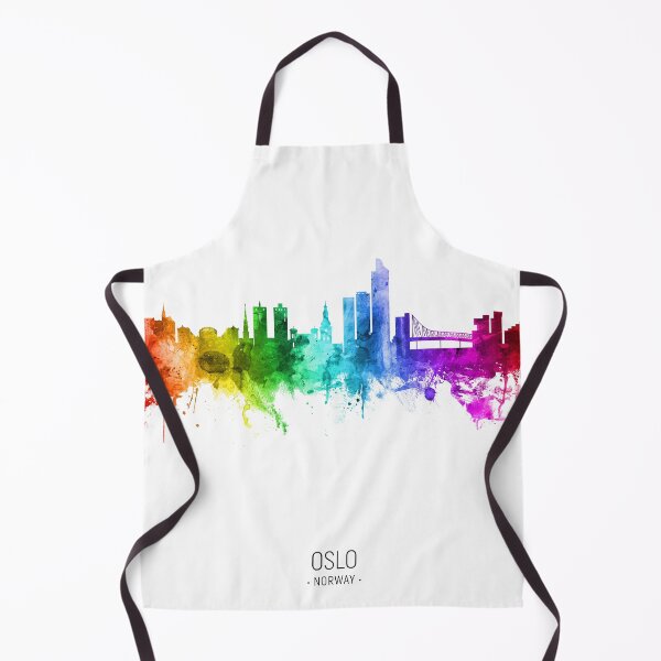 Item preview, Oslo Norway Skyline designed and sold by ArtPrints.