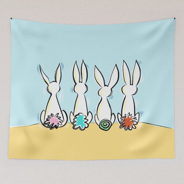 Item preview, Four Bunnies in a Row designed and sold by Dani Vittz.