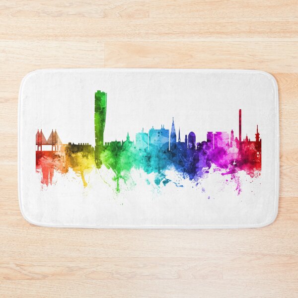 Item preview, Malmo Sweden Skyline designed and sold by ArtPrints.