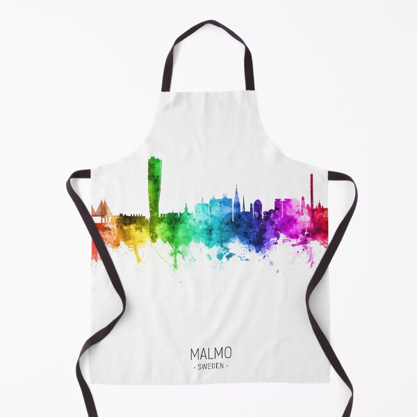 Item preview, Malmo Sweden Skyline designed and sold by ArtPrints.