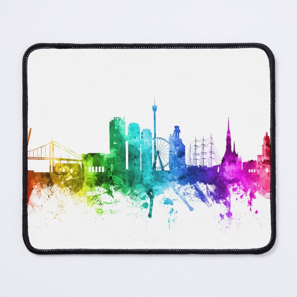 Item preview, Gothenburg Sweden Skyline designed and sold by ArtPrints.