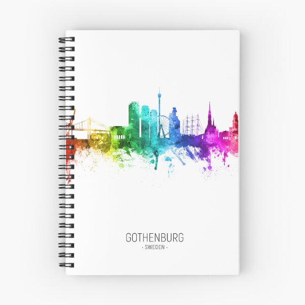 Item preview, Gothenburg Sweden Skyline designed and sold by ArtPrints.