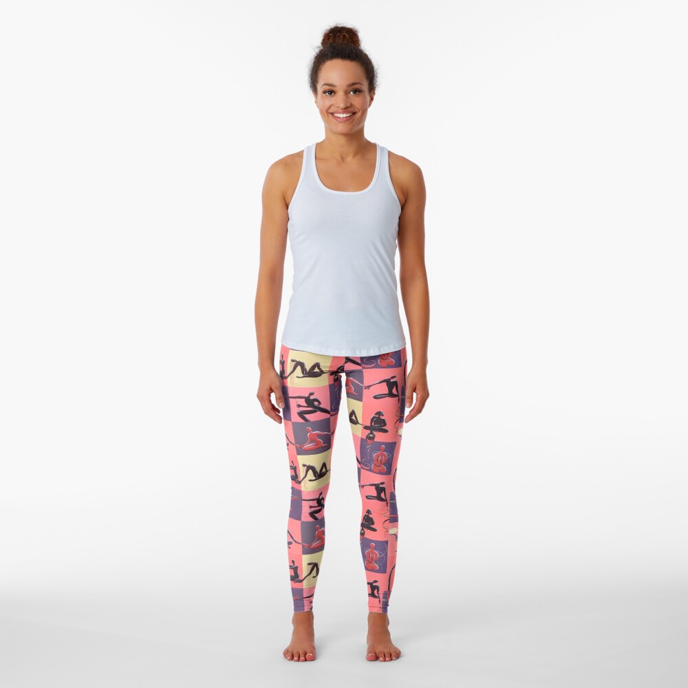 Yoga Positions Leggings