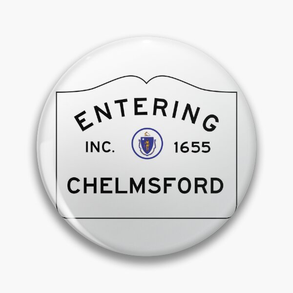 Item preview, Entering Chelmsford Massachusetts - Commonwealth of Massachusetts Road Sign  designed and sold by NewNomads.