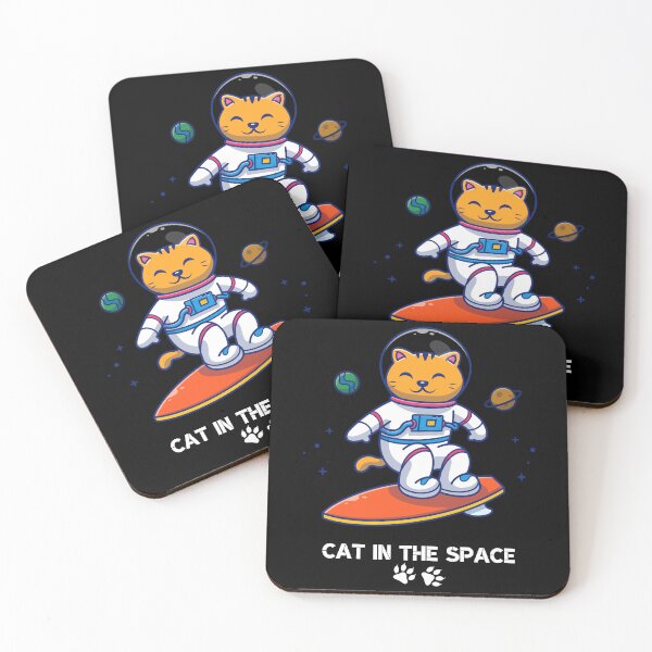 Item preview, Cat in the space Spiral Notebook and things designed and sold by Dailyanimal.