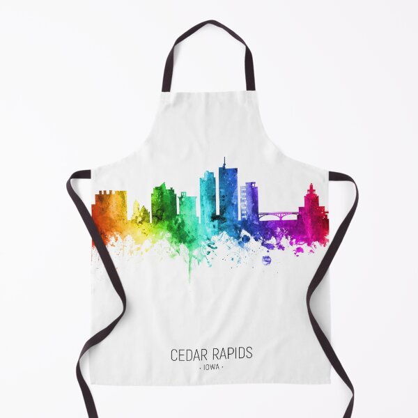 Item preview, Cedar Rapids Iowa Skyline designed and sold by ArtPrints.