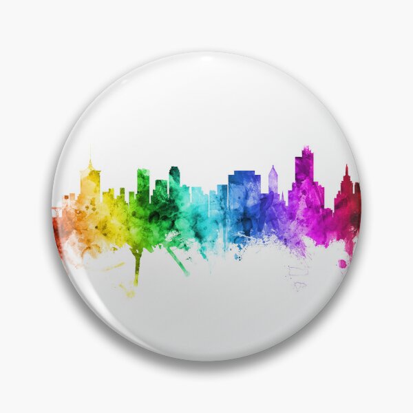 Aperçu de l'œuvre Tulsa Oklahoma Skyline créée et vendue par ArtPrints.