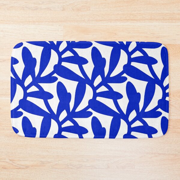 Item preview, Leaf Foliage Abstract, Floral, Blue Art designed and sold by meggydesigns.