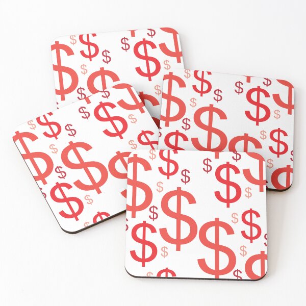 Item preview, Red Dollar signs designed and sold by Dani Vittz.