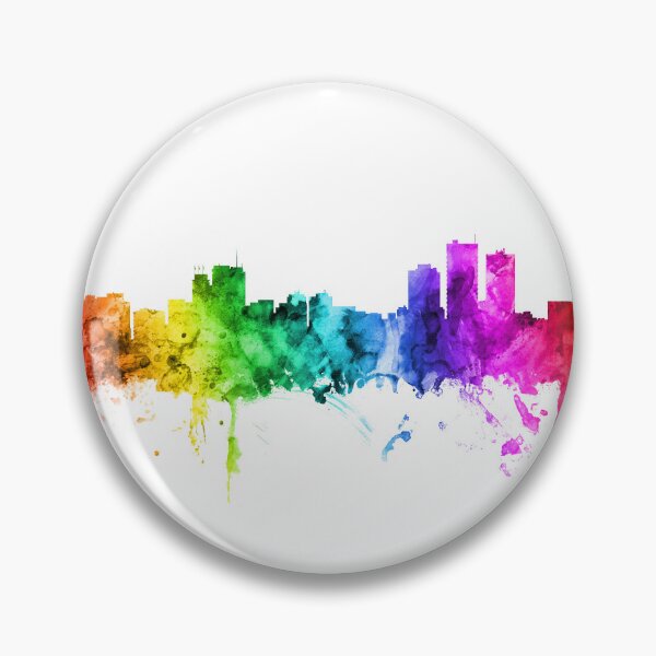 Item preview, Anchorage Alaska Skyline designed and sold by ArtPrints.