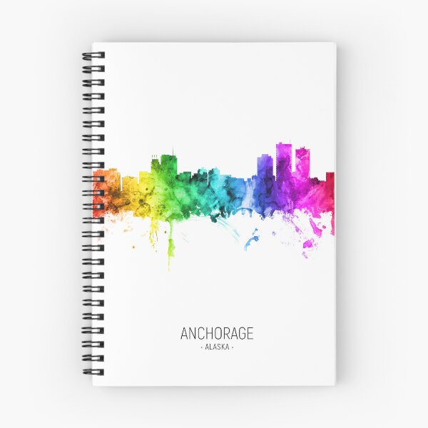 Item preview, Anchorage Alaska Skyline designed and sold by ArtPrints.