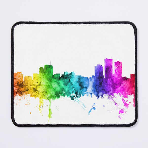 Item preview, Anchorage Alaska Skyline designed and sold by ArtPrints.