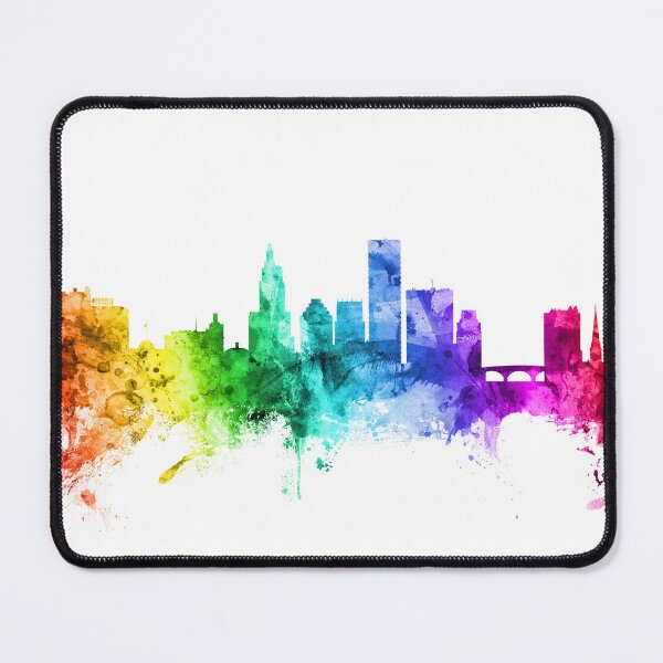 Item preview, Providence Rhode Island Skyline designed and sold by ArtPrints.