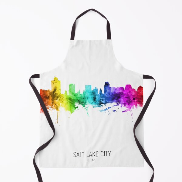 Artikelvorschau, Salt Lake City Utah Skyline entworfen und verkauft von ArtPrints.