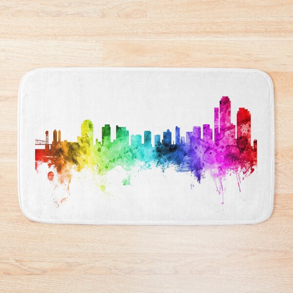 Item preview, Wilmington Delaware Skyline designed and sold by ArtPrints.