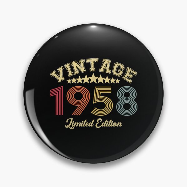 Aperçu de l'œuvre Vintage 1958 Édition limitée 64 ans d'être génial créée et vendue par laurenm233.