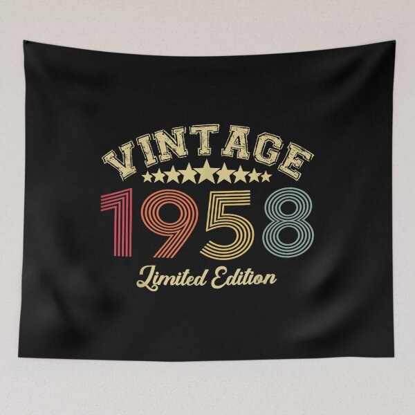 Item preview, Vintage 1958 Limited Edition 64 Years Of Being Awesome  designed and sold by laurenm233.