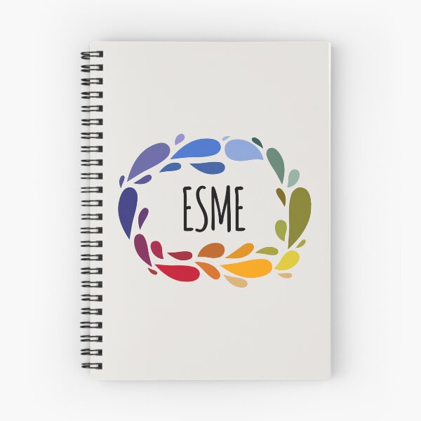 Artikelvorschau, Esme Name Süßes buntes Geschenk namens Esme entworfen und verkauft von kindxinn.