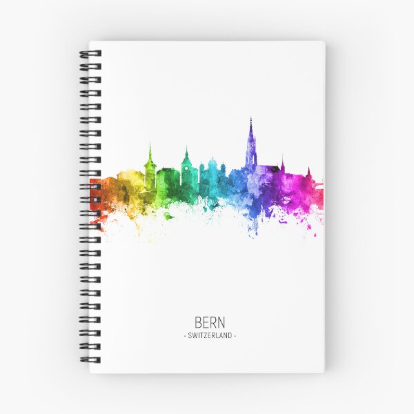 Artikelvorschau, Bern Switzerland Skyline entworfen und verkauft von ArtPrints.