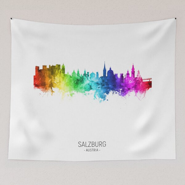 Item preview, Salzburg Austria Skyline designed and sold by ArtPrints.