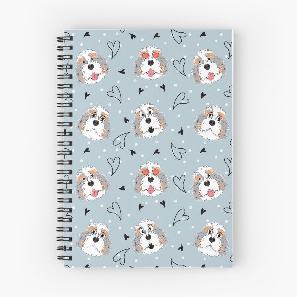 Item preview, Funny Merle Bernedoodle Emoji designed and sold by Lulupainting.
