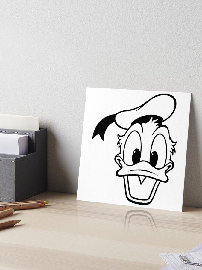 Paper Duck Art Board Print for Sale by zairse