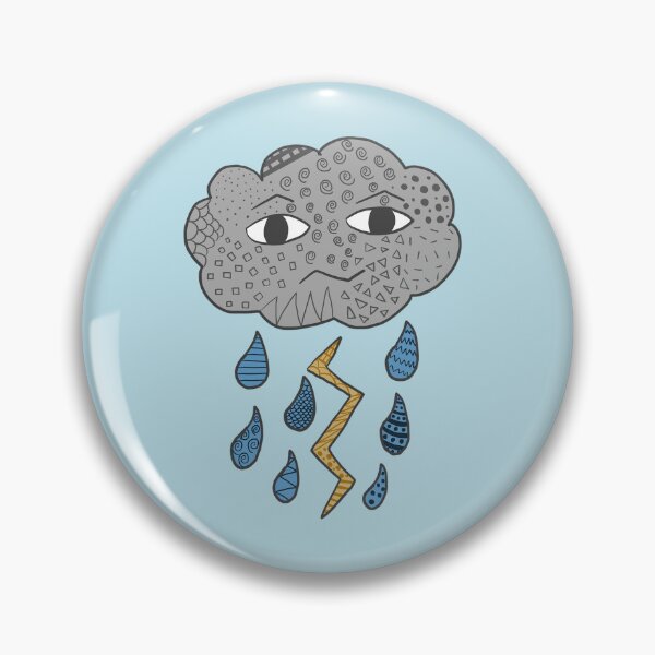 Item preview, Raincloud Doodle  designed and sold by Geometrico22.