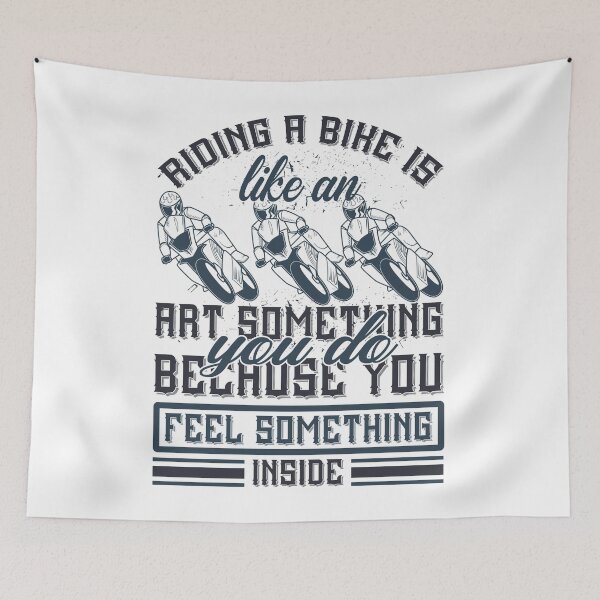 Item preview, Riding a bike is like an art something you do because you feel something inside designed and sold by kapiks.