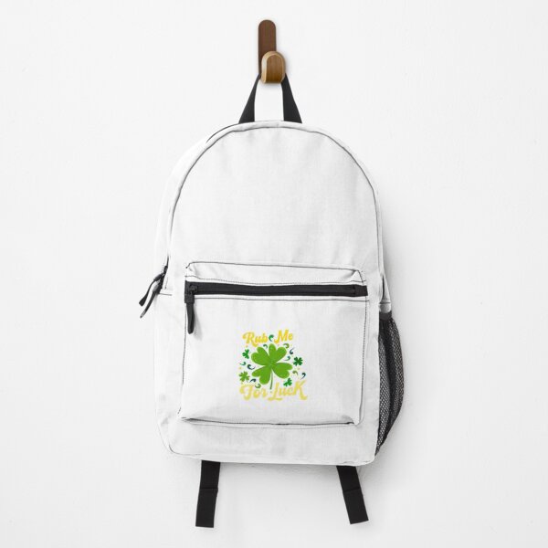 Item preview, Funny Rub Me For Luck Quote with Funny Shamrock St Patrick's Day designed and sold by ZETTIF ⭐⭐⭐⭐⭐.