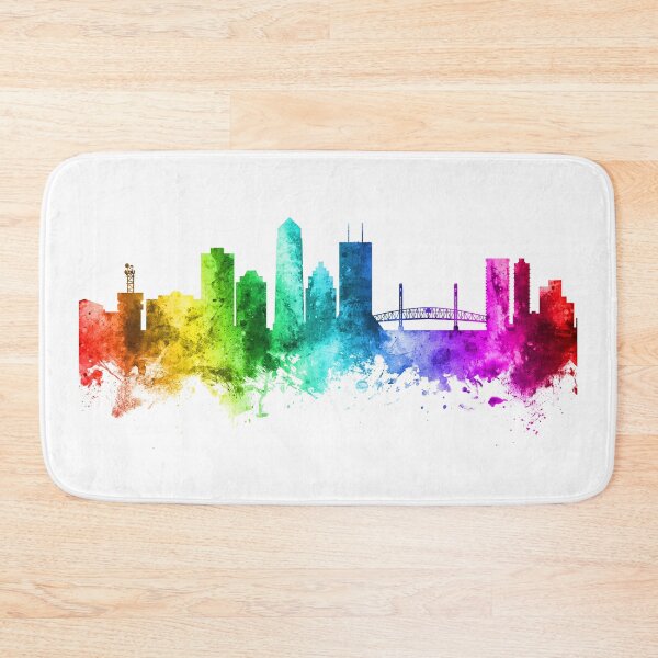 Artikelvorschau, Jacksonville Florida Skyline entworfen und verkauft von ArtPrints.