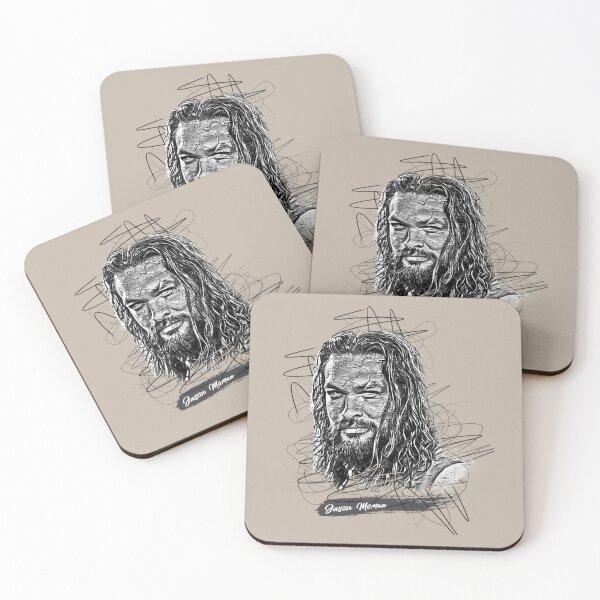 Artikelvorschau, Jason Momoa abstrakte Skizzenkunst, Jason Momoa, Jason Momoa Fan Art entworfen und verkauft von Garrickfusion.