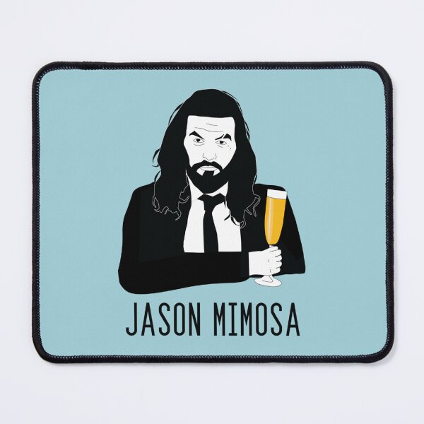 Item preview, Jason Momoa holding a mimosa - parody designed and sold by Garrickfusion.