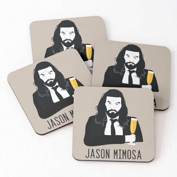 Artikelvorschau, Jason Momoa hält eine Mimose - Parodie entworfen und verkauft von Garrickfusion.