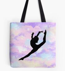 Gymnastics Leap Tote Bag