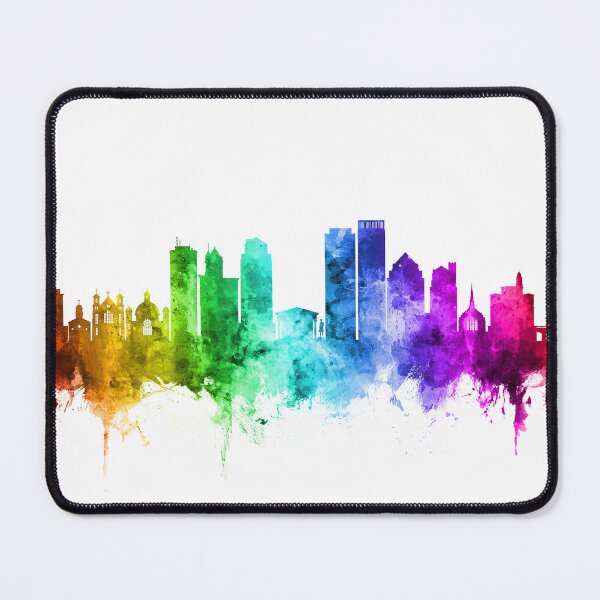 Item preview, Dayton Ohio Skyline designed and sold by ArtPrints.