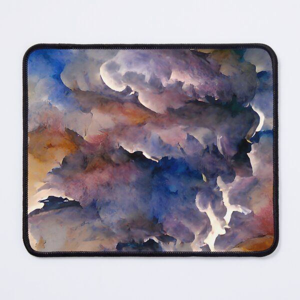 Item preview, Dramatic watercolour thunderclouds in the sky designed and sold by yennyz.
