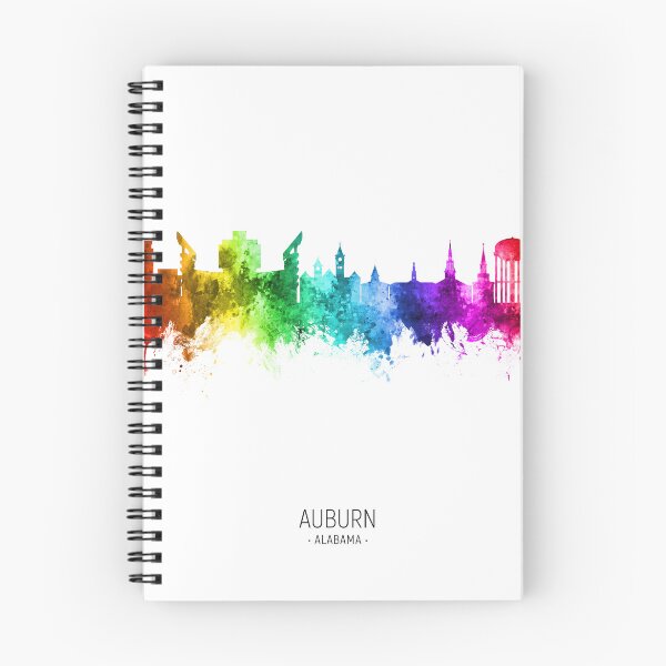 Item preview, Auburn Alabama Skyline designed and sold by ArtPrints.