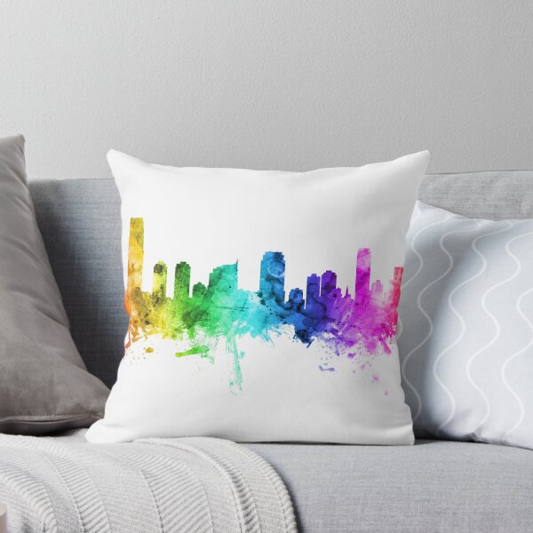 Aperçu de l'œuvre Jersey City New Jersey Skyline créée et vendue par ArtPrints.