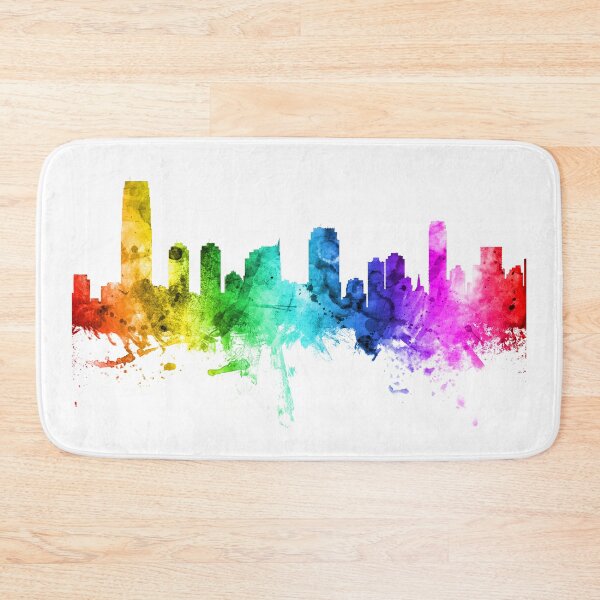 Artikelvorschau, Jersey City New Jersey Skyline entworfen und verkauft von ArtPrints.